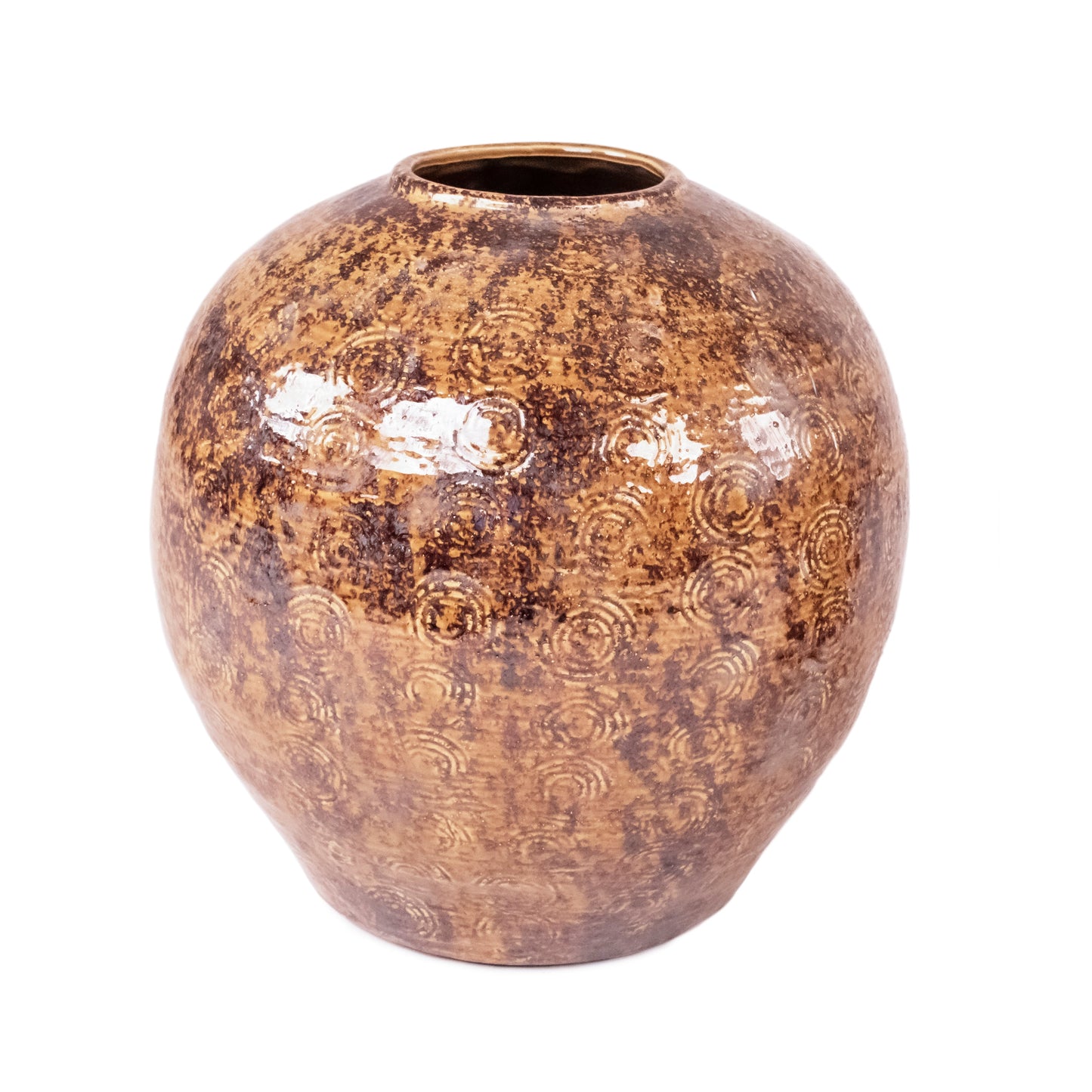 Distressed Textured Vase (16799L B93)