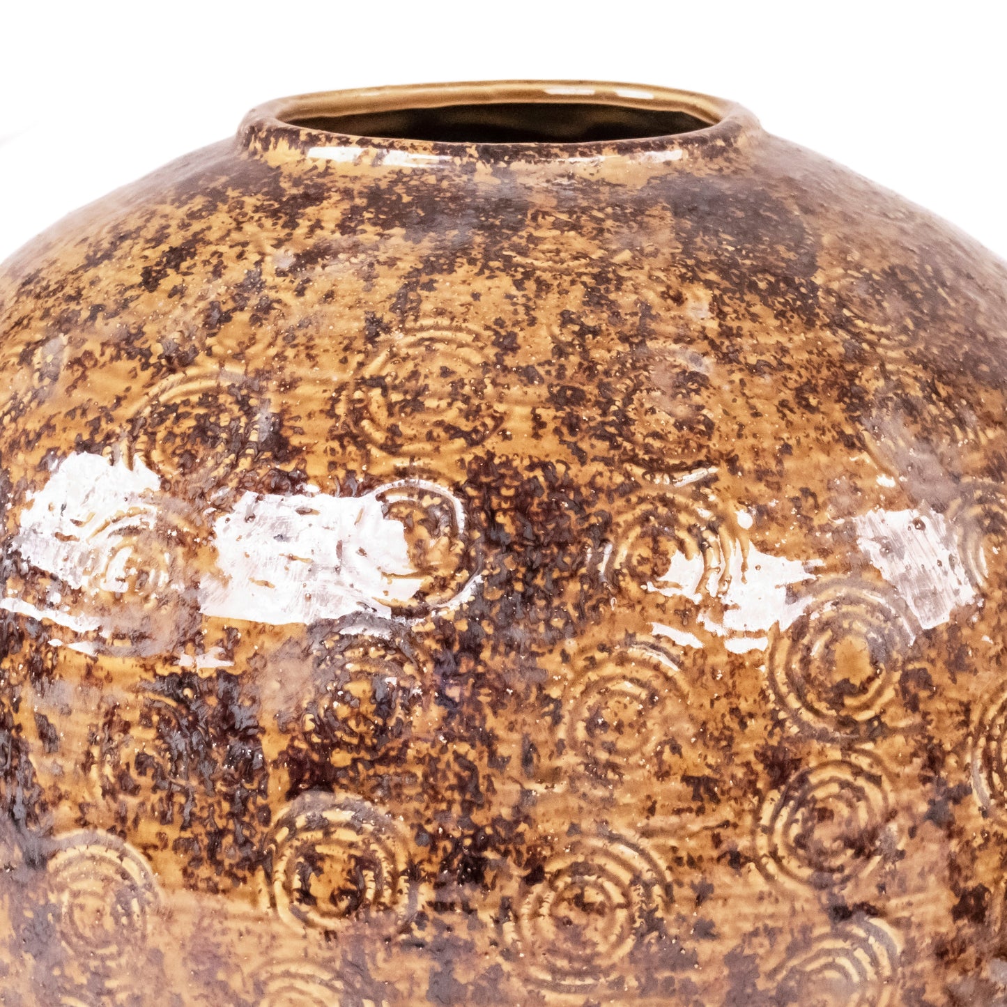 Distressed Textured Vase (16799L B93)