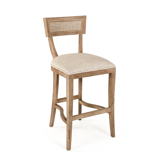 Carvell Cane Back Bar Stool