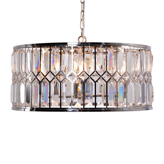 Crystal Drum Chandelier