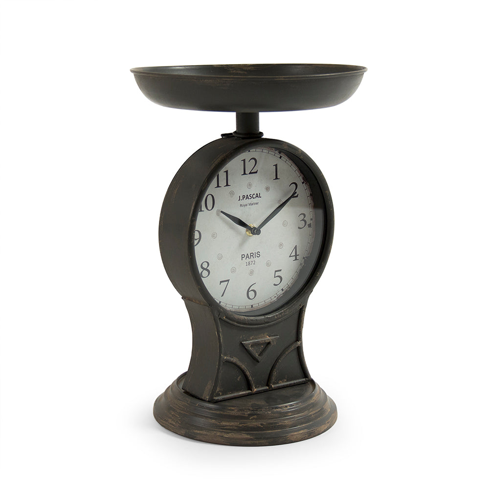 Iron Scale Clock