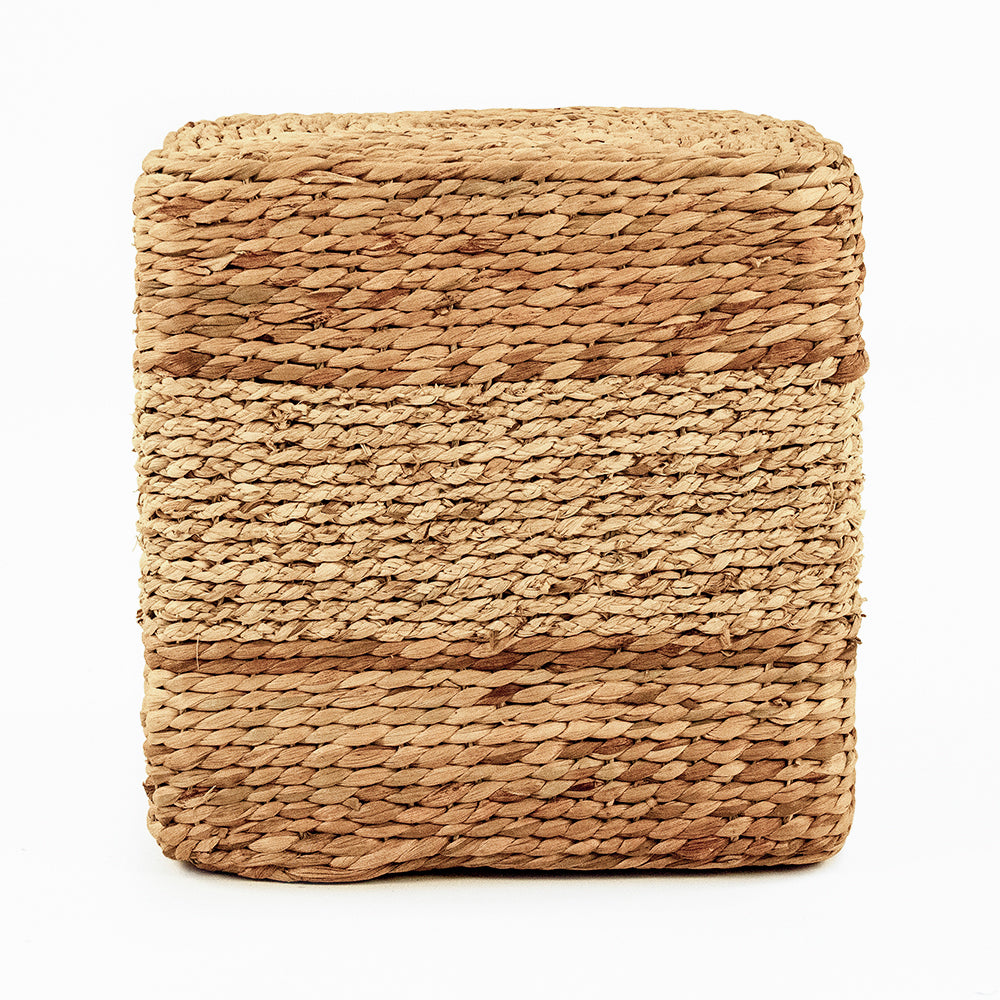 Woven Cube Stool